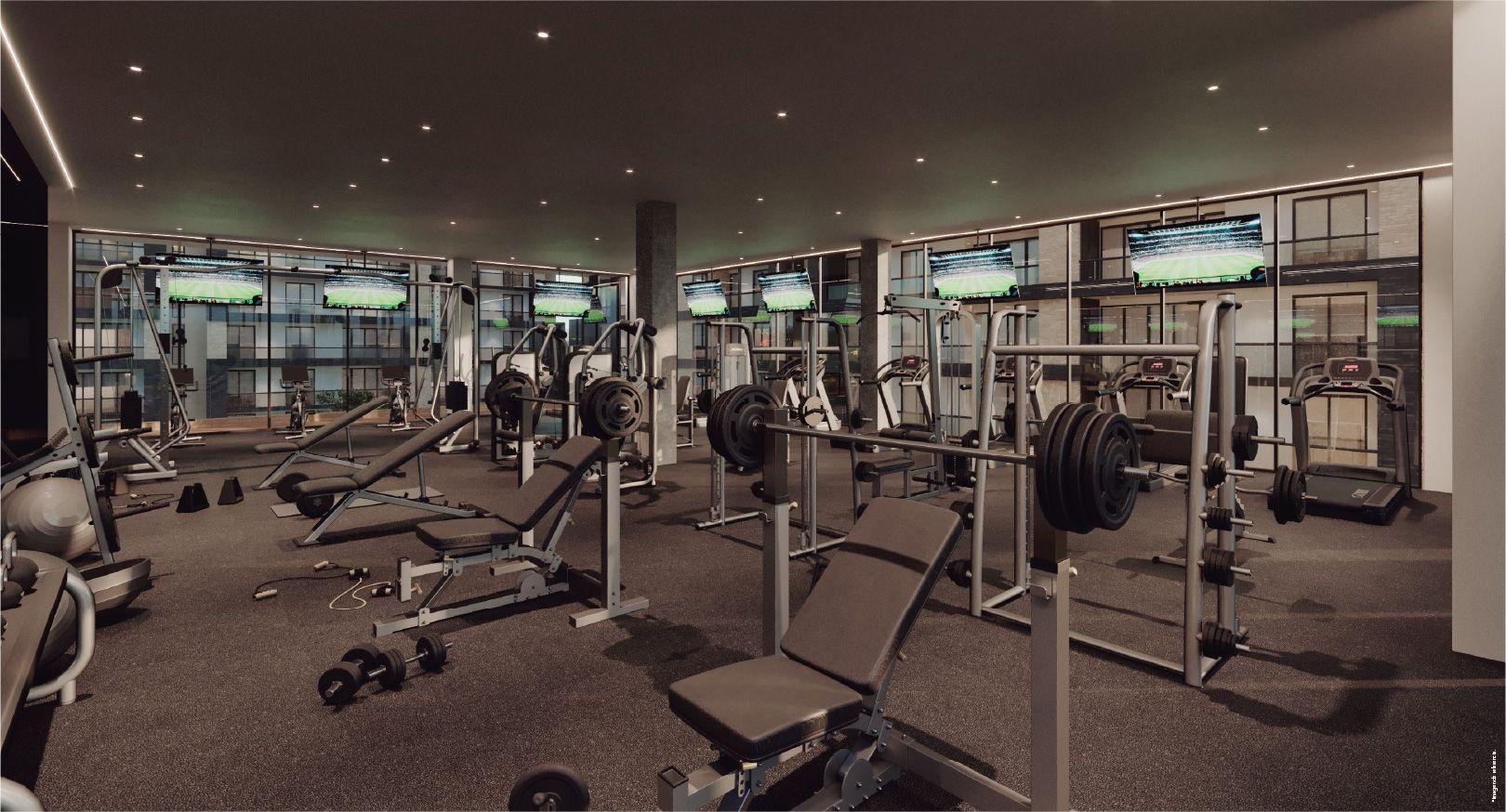 Foto de la amenidad  Gimnasio 100% dotado